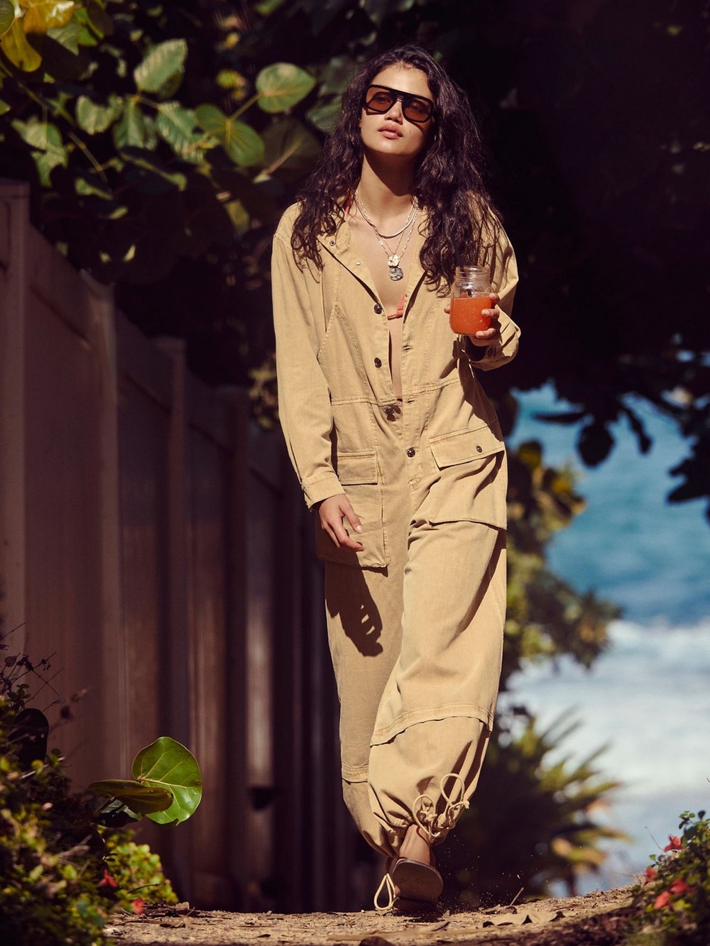 NWT FREE PEOPLE WE THE FREE HIGH LINE ONE PIECE JUMPSUIT